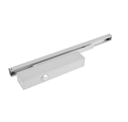 BRITION 1130B-T-SLIDE ARM CLOSER SILVER - SIZE 1 -4