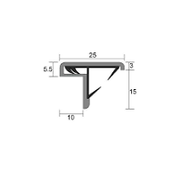 Kilargo IS7061SI Astragal seal