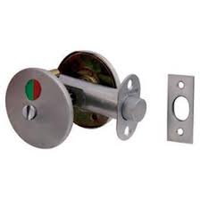 Lockwood 811 Mortice toilet indicator - stain pearl