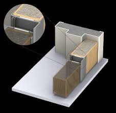 Kilargo FDMS-TP meeting stile seal set - 47MM