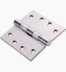 DORMAKABA BALLBEARING FIXED PIN BUTT HINGE STAINLESS - 100 X 100 X 2.5