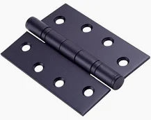 DORMAKABA BALLBEARING FIXED PIN BUTT HINGE BLACK - 100 X 75 X 2.5