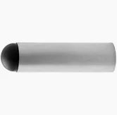 Lockwood A300 door stop - wall mounted satin chrome
