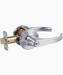 LOCKWOOD 936 LEVER ESCAPE LOCKSET - SATIN CHROME