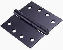 DORMAKABA BALLBEARING FIXED PIN BUTT HINGE BLACK - 100 X 75 X 2.5