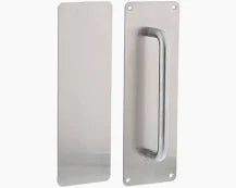 DORMA KABA 300 X 100 PUSH PULL PLATE SET  - 200MM HANDLE