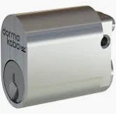 Dormakaba oval cylinder - with 2 keys