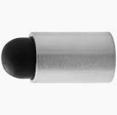 Lockwood A350 door stop - wall mounted satin chrome